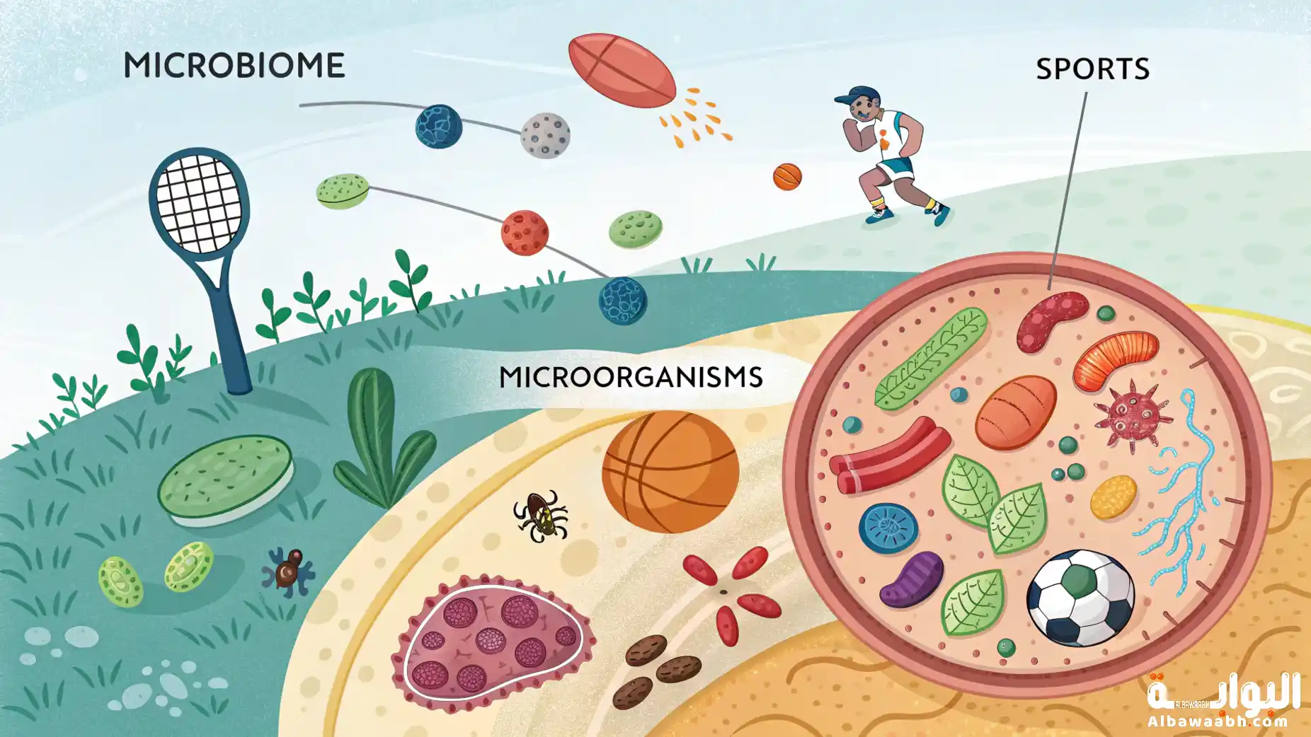 الميكروبيوم الرياضي