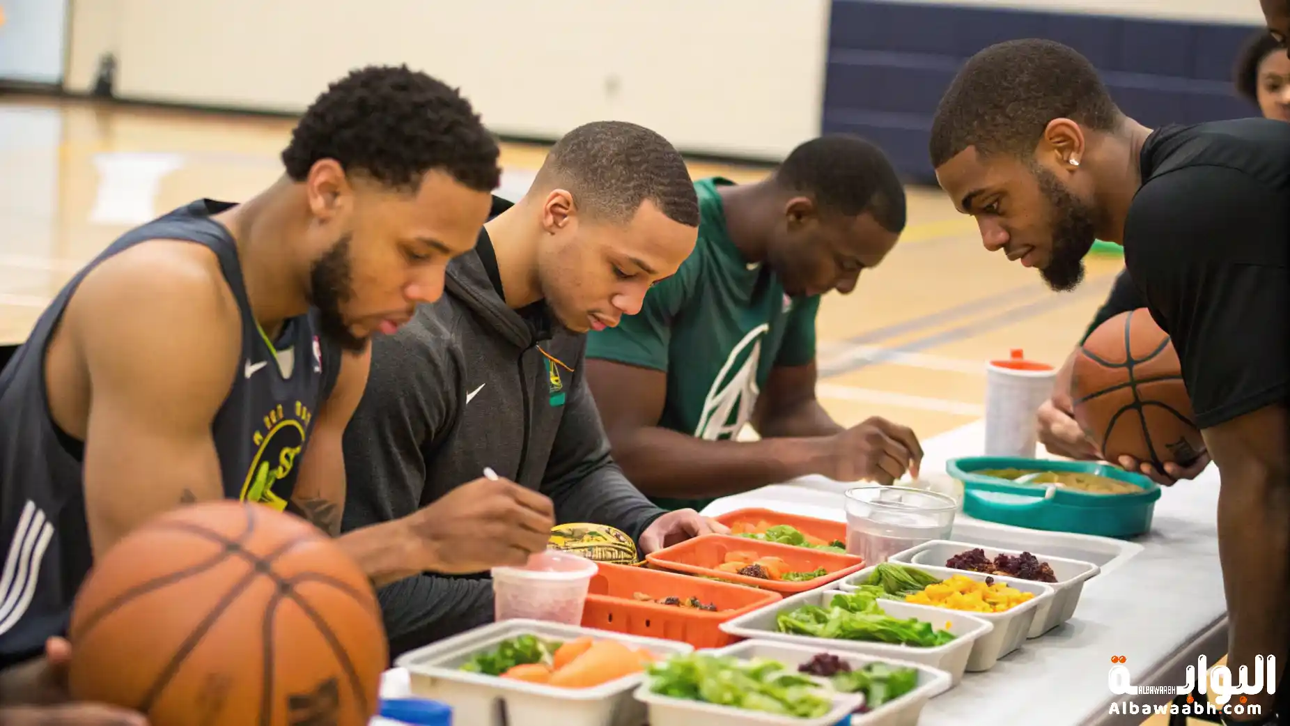 تغذية لاعبي كرة السلة