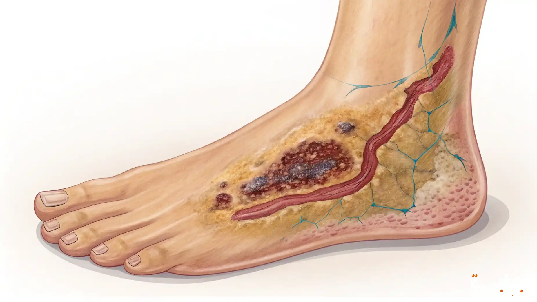 غرغرينا القدم