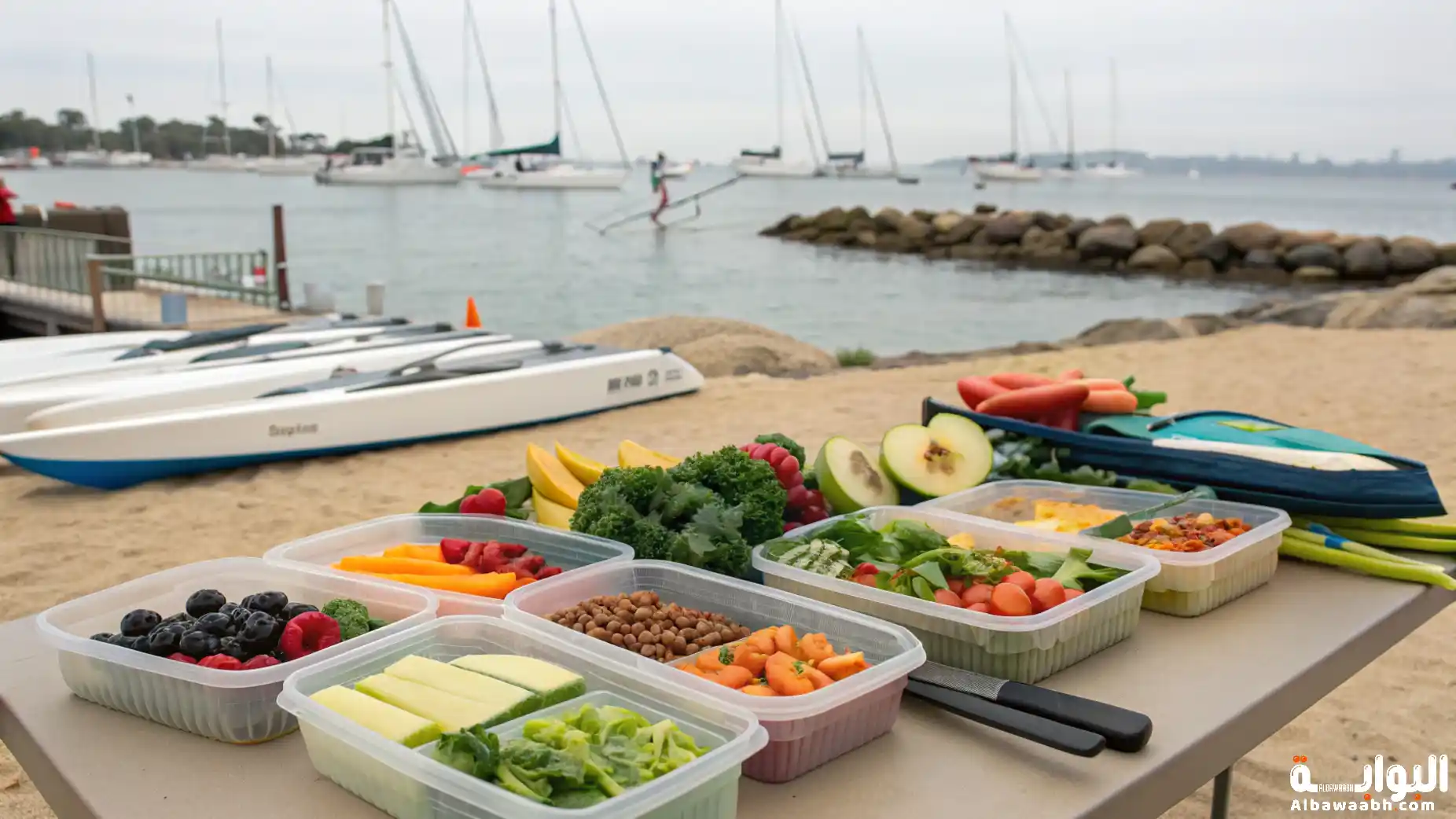 تغذية الرياضات المائية