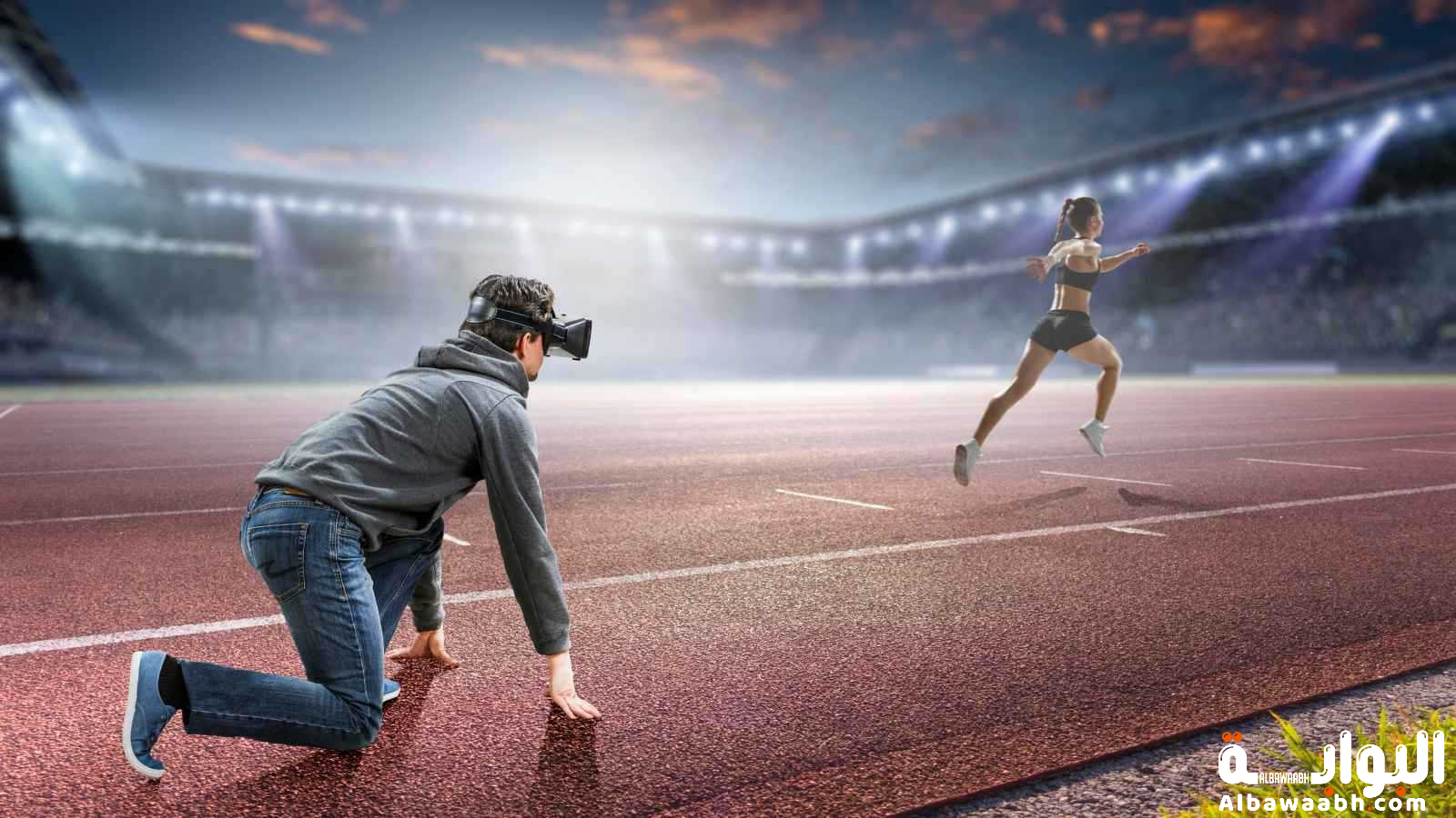 الرياضة والواقع المعزز
