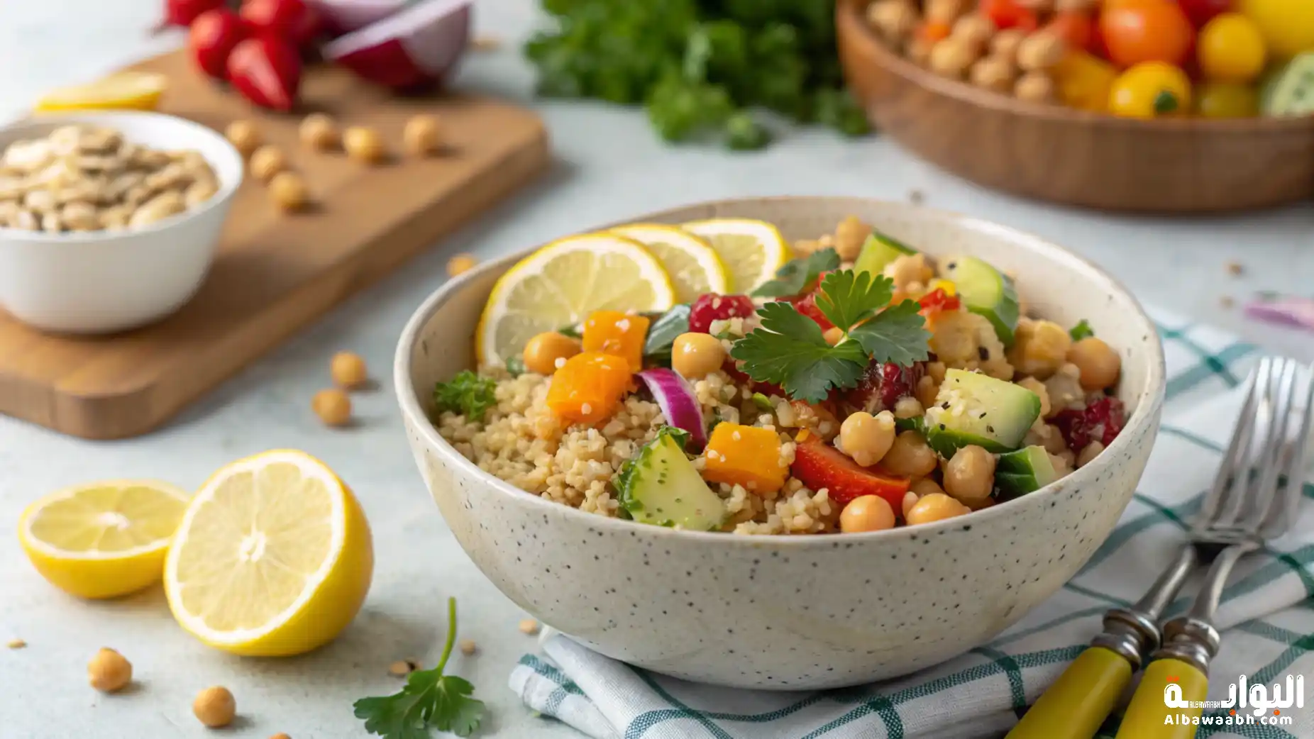 تغذية الرياضي النباتي