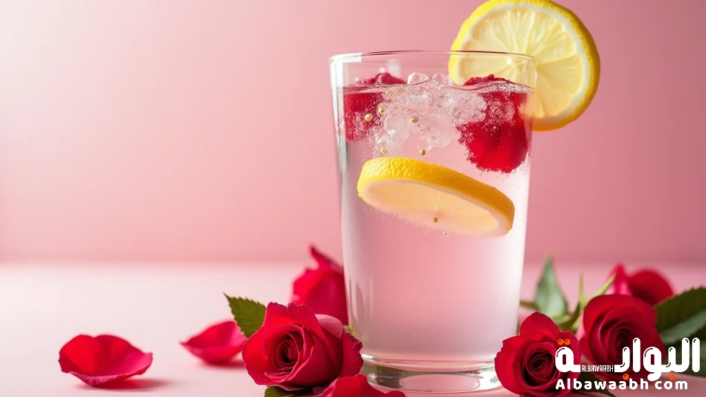 ماء الورد للشرب