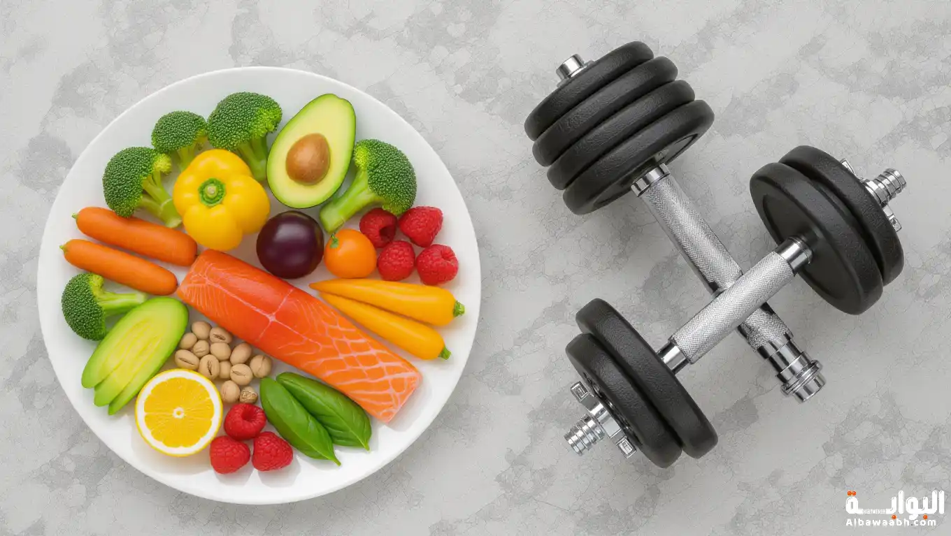 التغذية الأنثوية لكمال الأجسام