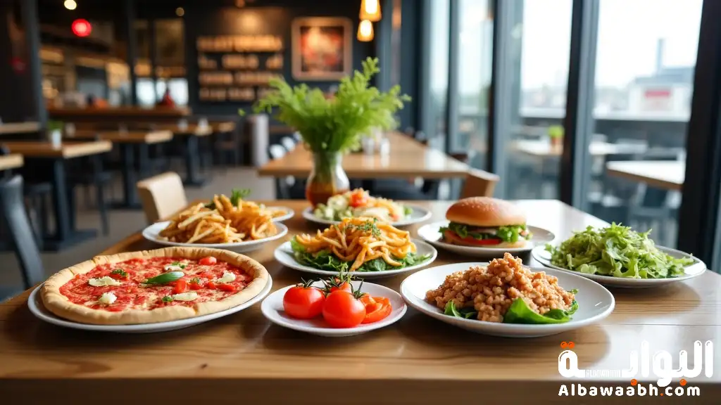 المطاعم والسعرات