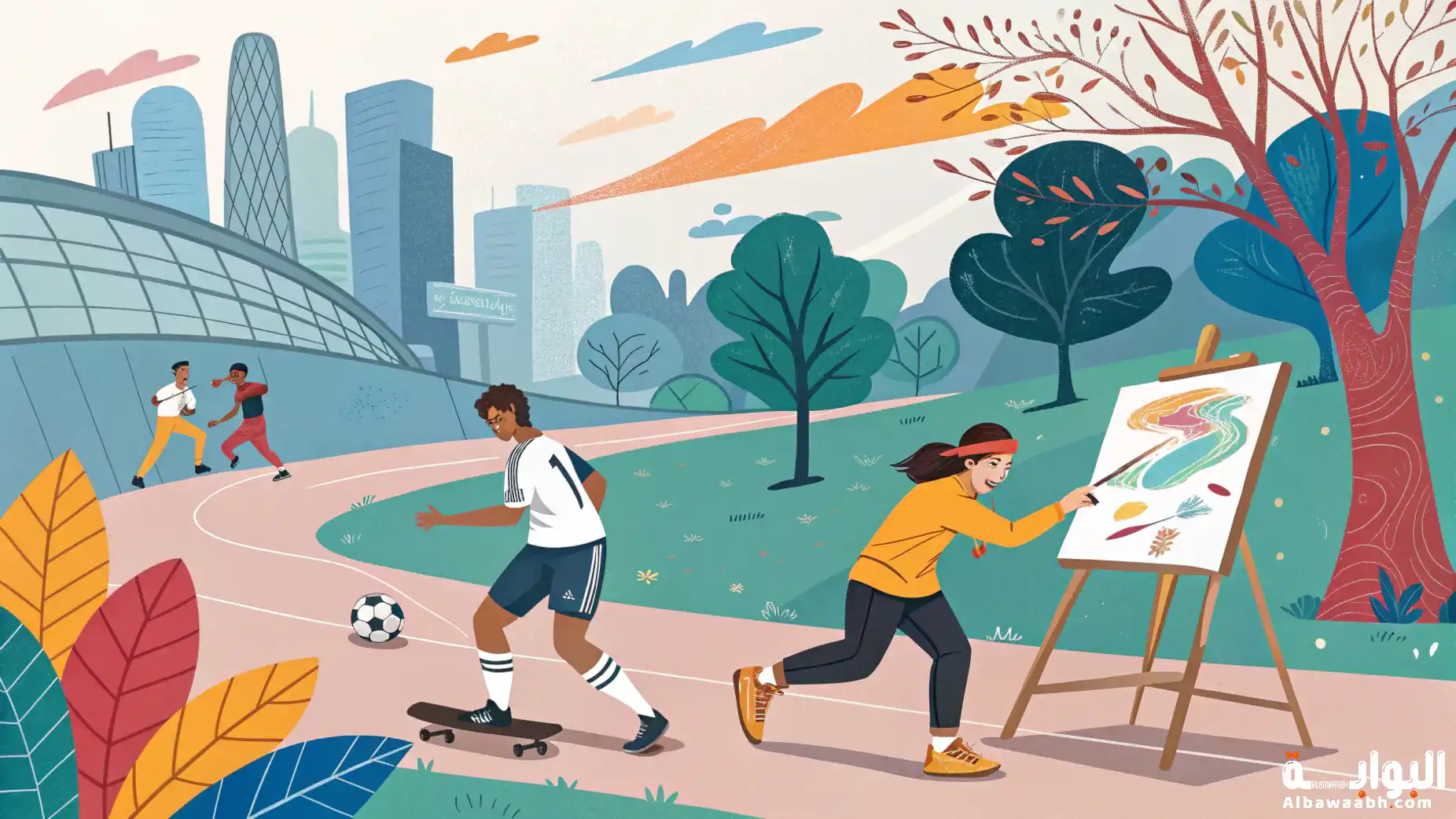 الرياضة والإبداع