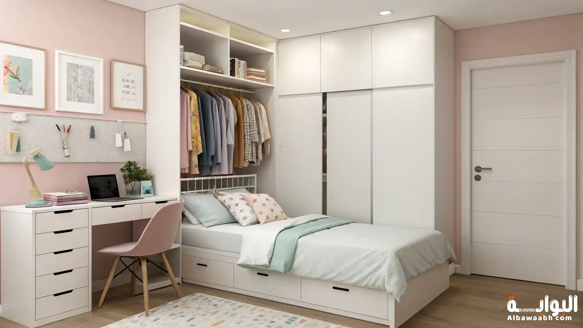 غرف النوم الصغيرة