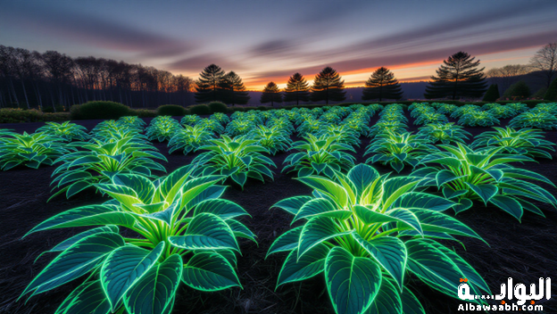 النباتات التي تتوهج في الظلام