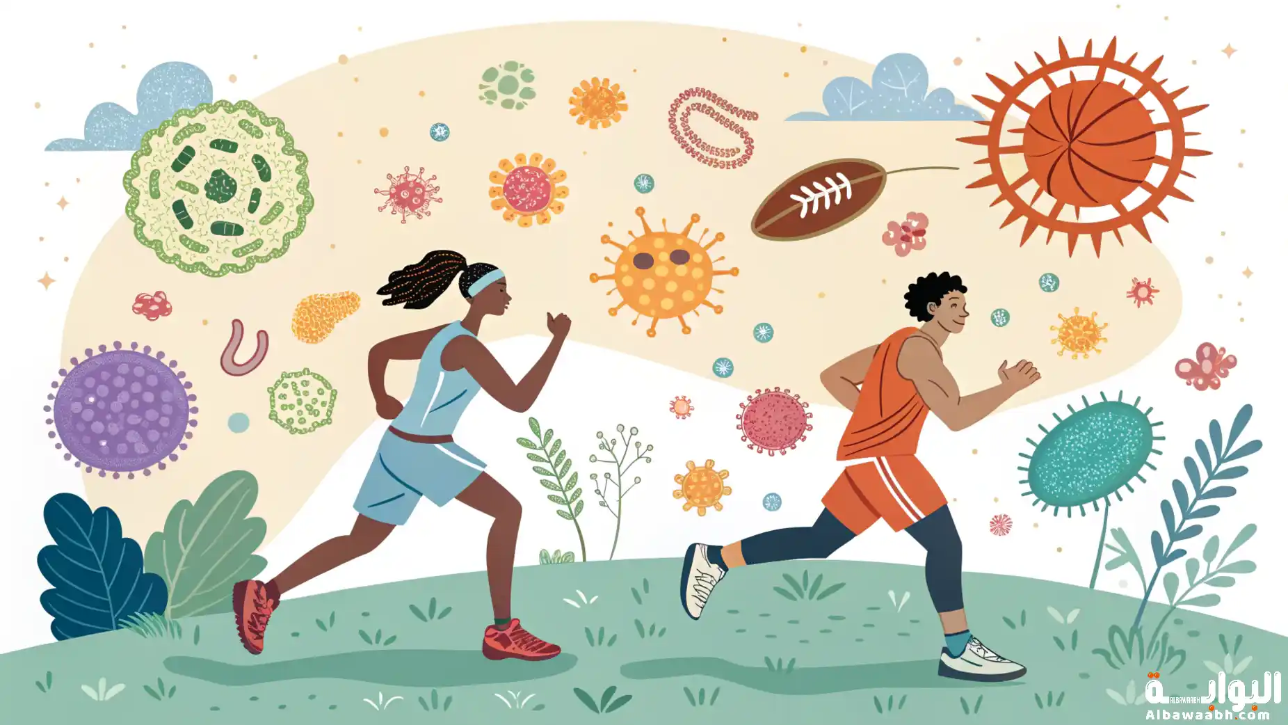 الميكروبيوم الرياضي