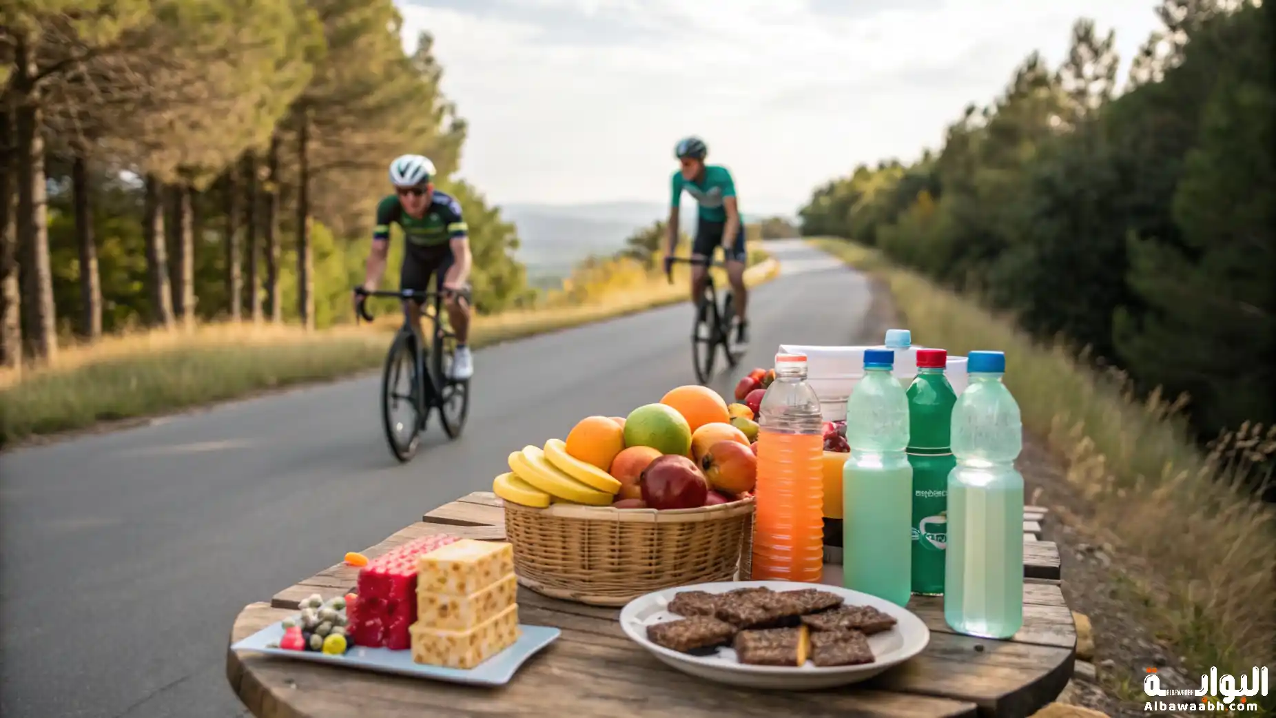 تغذية راكبي الدراجات