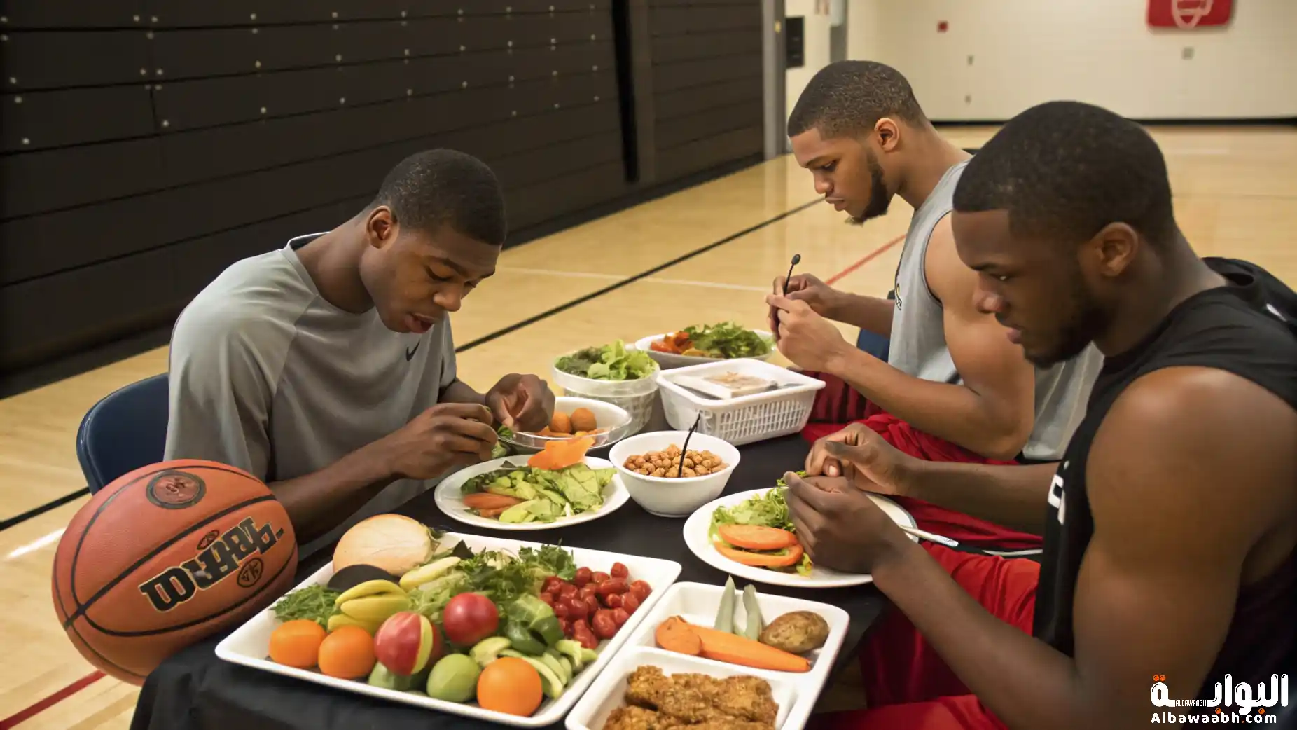 تغذية لاعبي كرة السلة