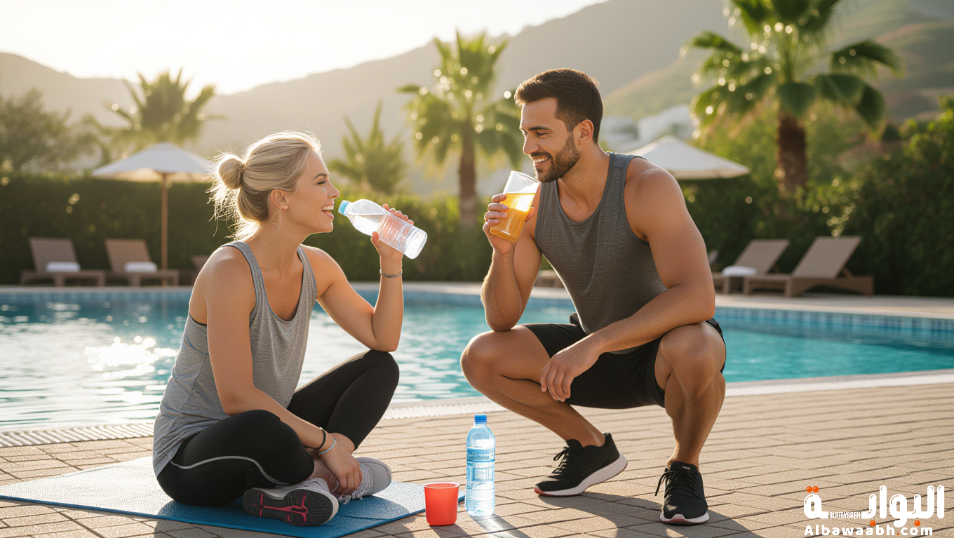 ترطيب الرياضيين أكثر من مجرد ماء