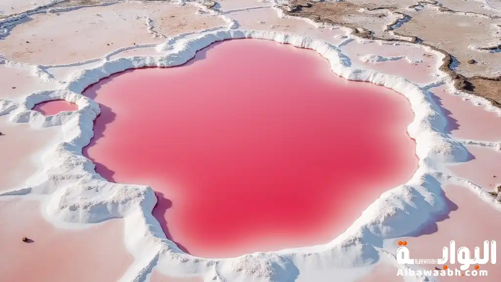 البحيرات الوردية في العالم