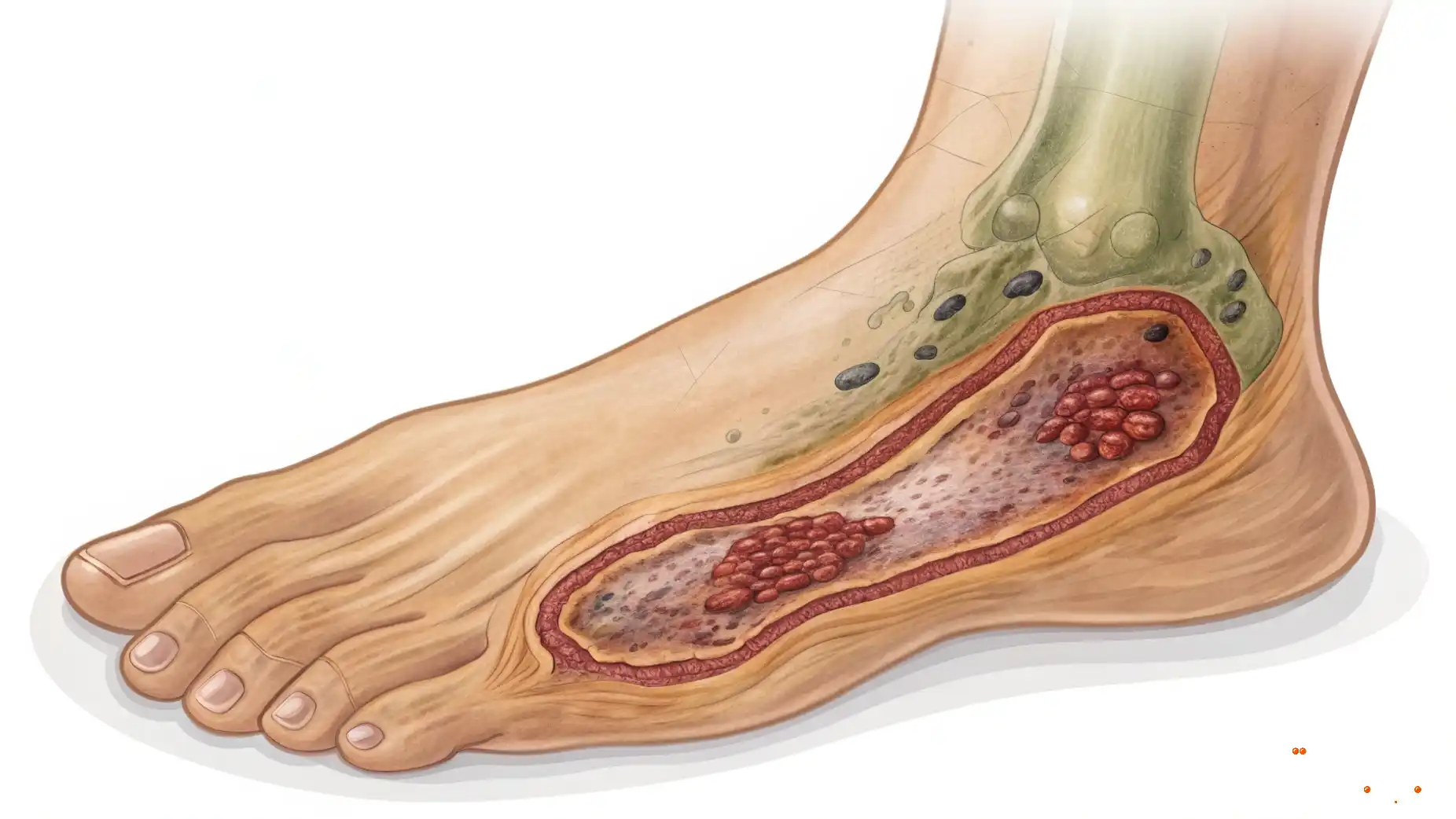 غرغرينا القدم