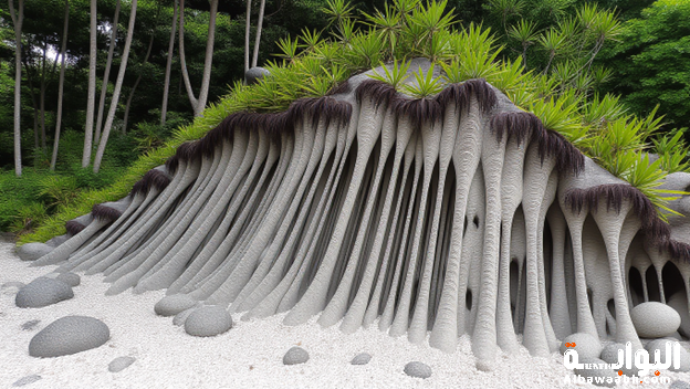 الصخور التي تنمو