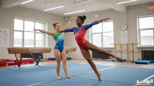 تغذية لاعبي الجمباز: مرونة وقوة