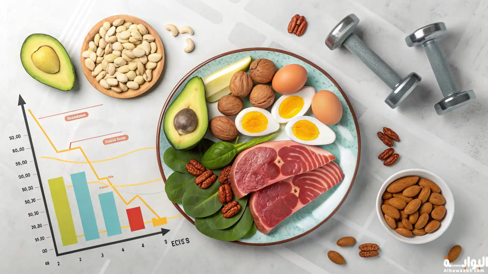 تغذية الرياضي في نظام الكيتو