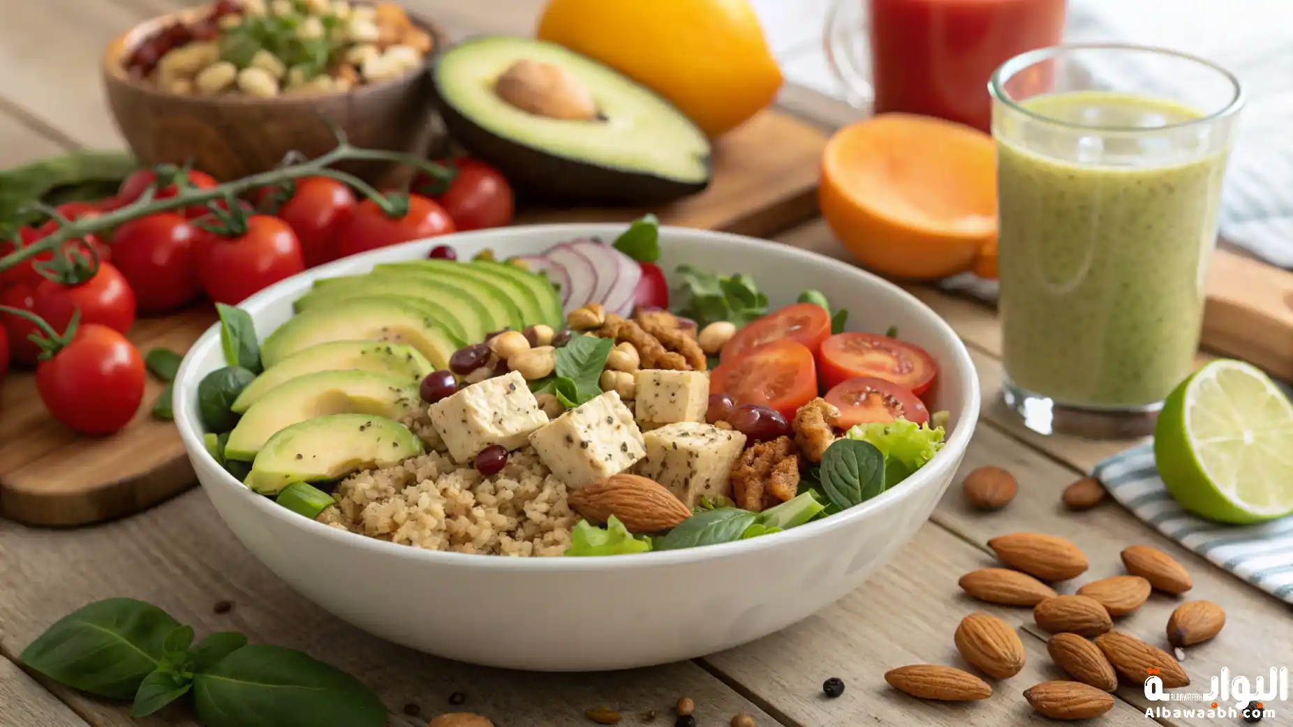 تغذية الرياضي النباتي