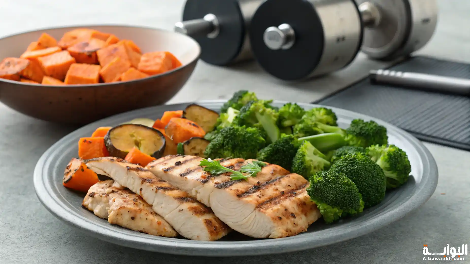 تغذية رافعي الأثقال