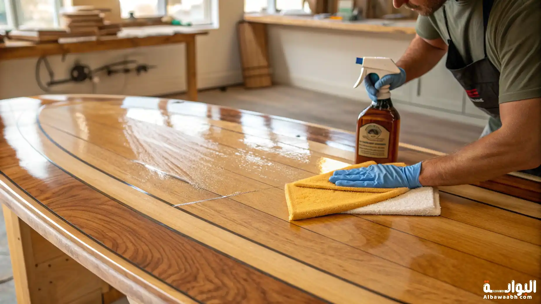 تنظيف الأسطح الخشبية: أفضل الطرق للحفاظ على اللمعان وحماية الخشب