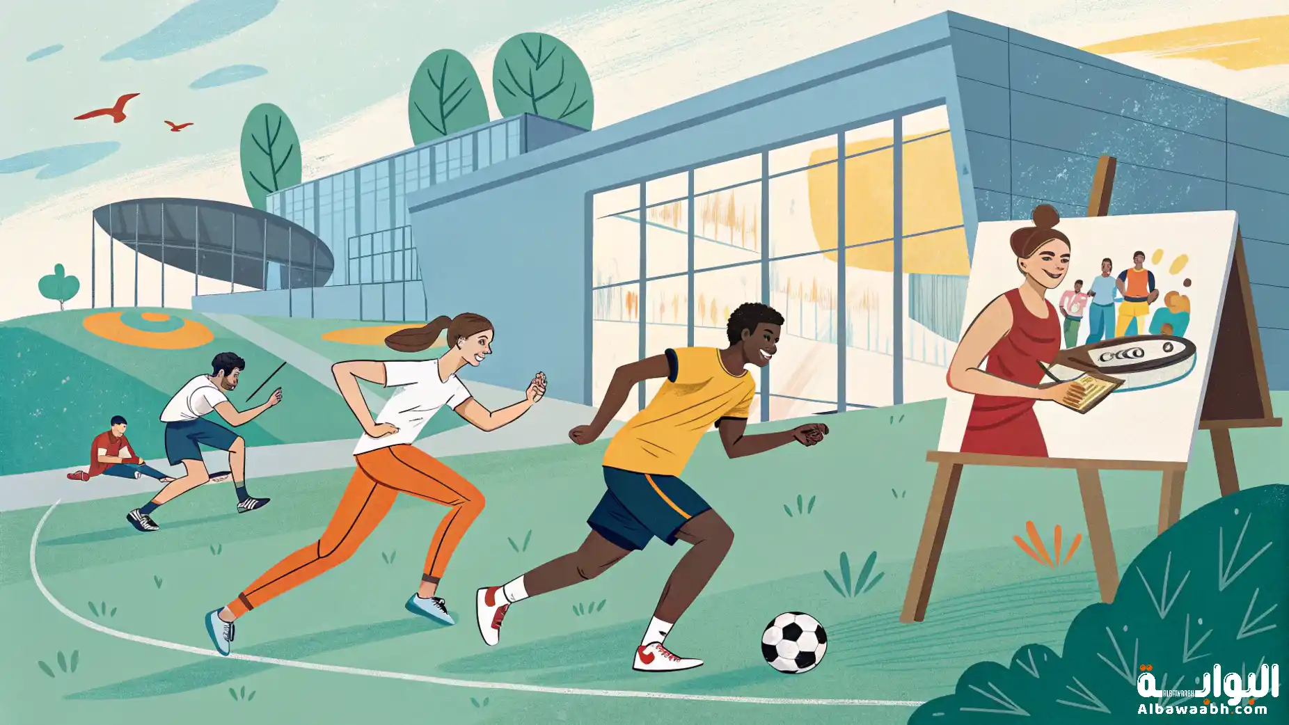 الرياضة والإبداع