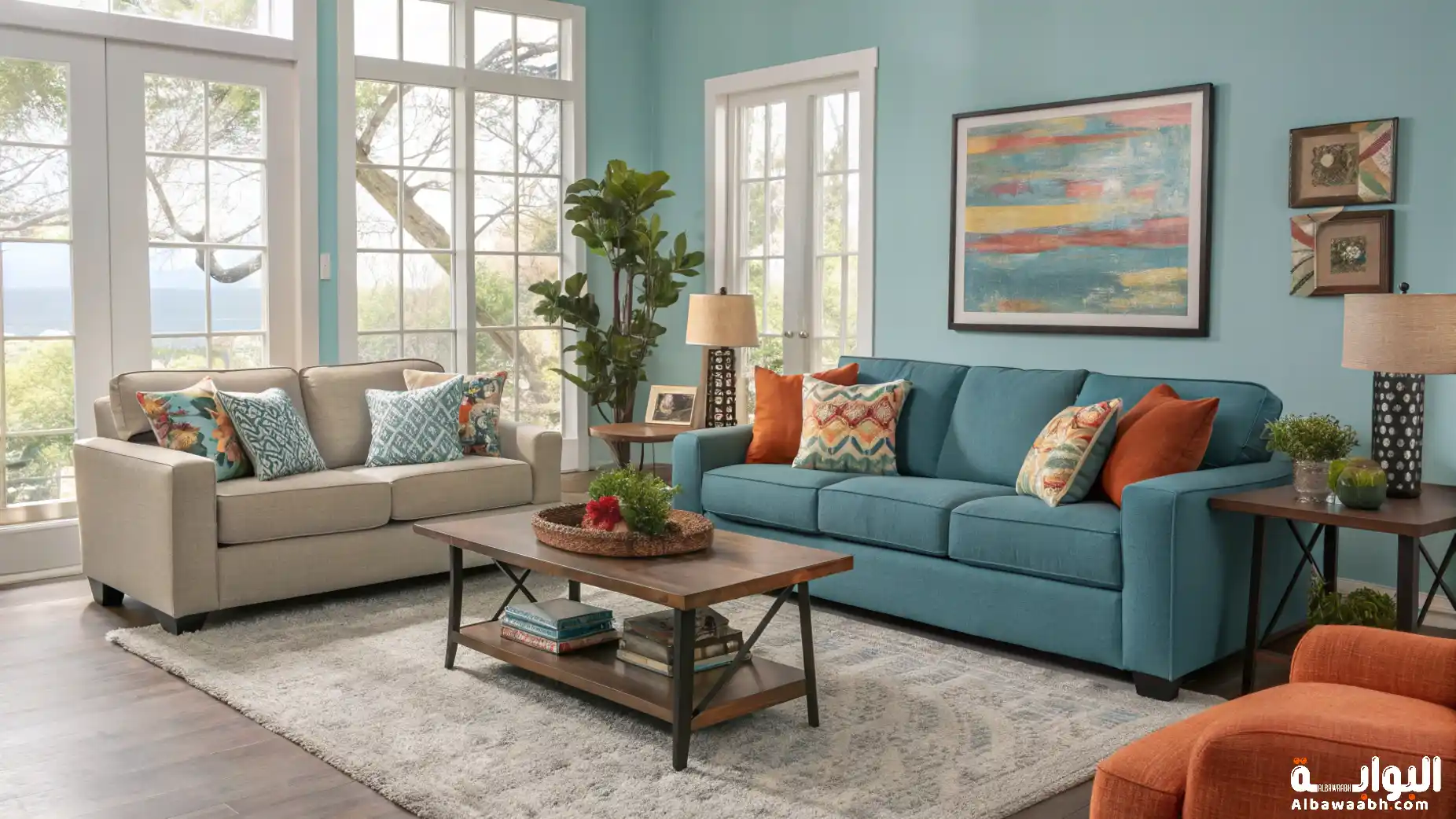 تجديد ديكور غرفة المعيشة