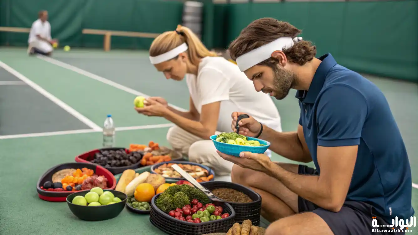 تغذية لاعبي التنس: سرعة الملعب