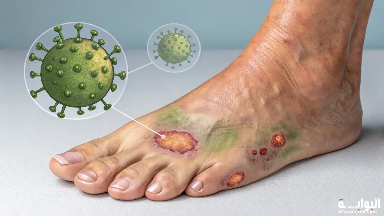غرغرينا القدم: دليل شامل للأسباب والعلاج والوقاية