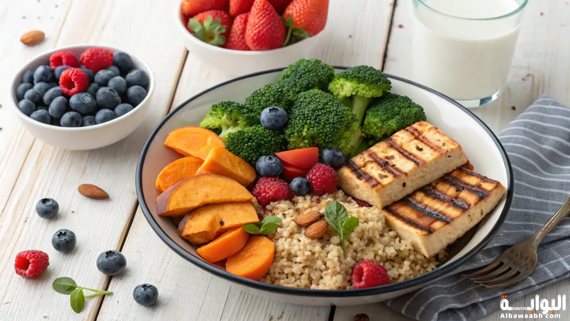 تغذية الرياضي النباتي