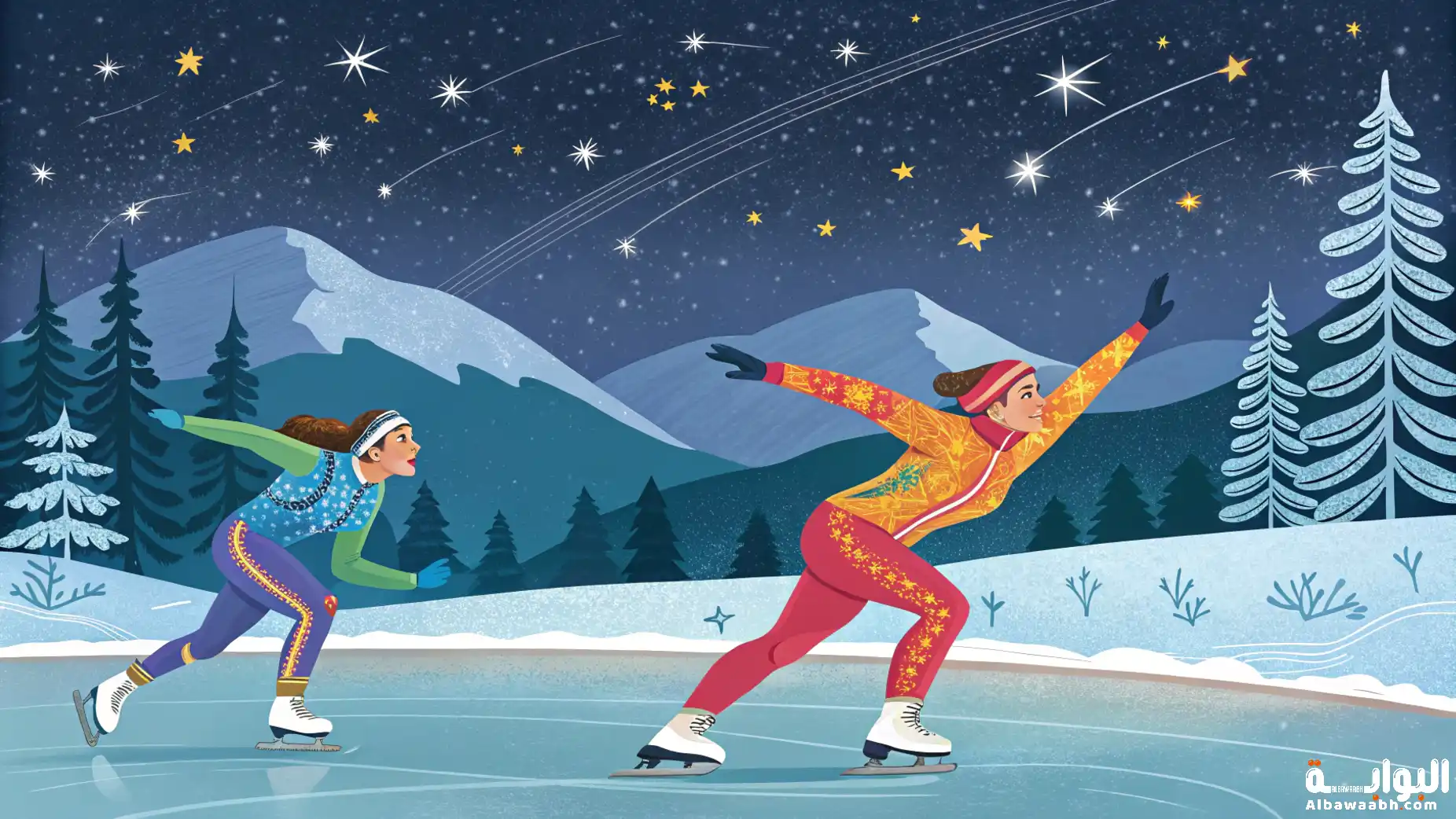 نجوم الرياضات الشتوية