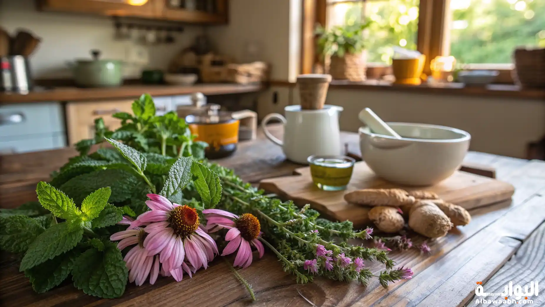 استخدام الأعشاب الطبية لعلاج الزكام