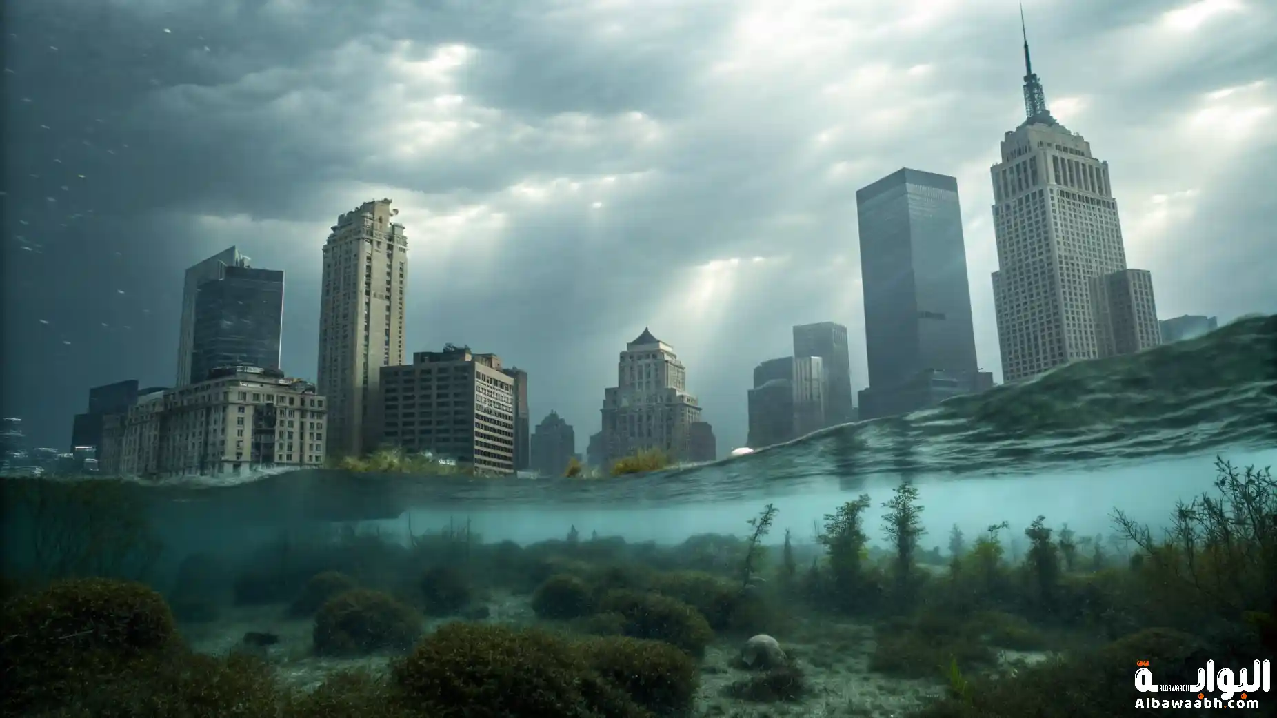 مدن غارقة تحت الماء