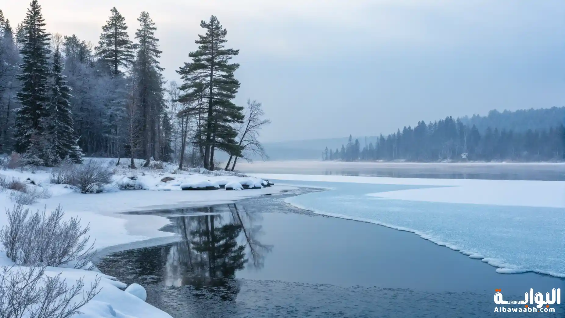 البحيرات المتجمدة التي لا تذوب