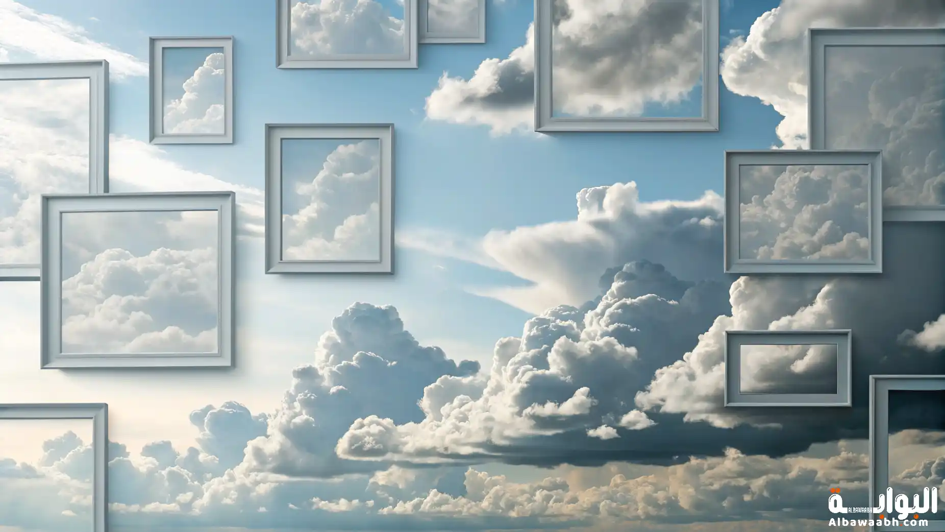 الغيوم المربعة