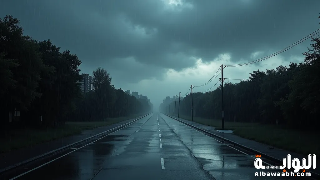 المطر الأسود