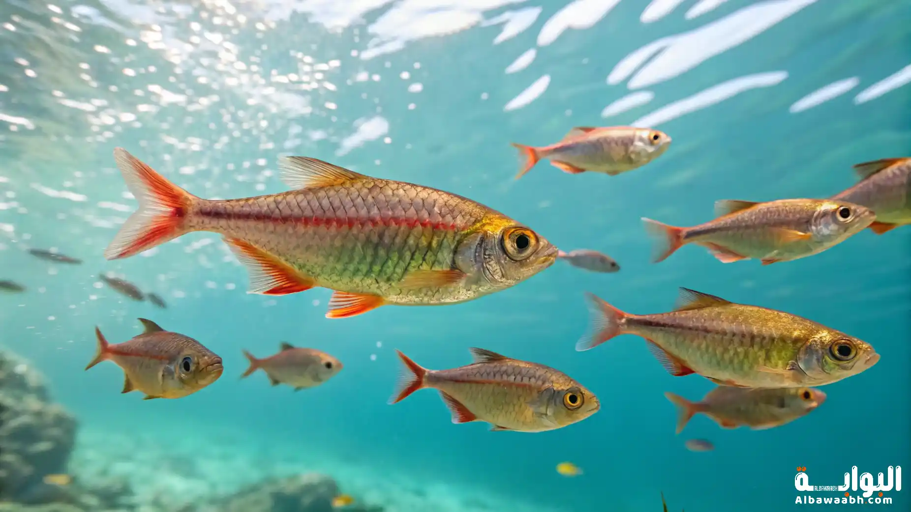 الأسماك الصغيرة