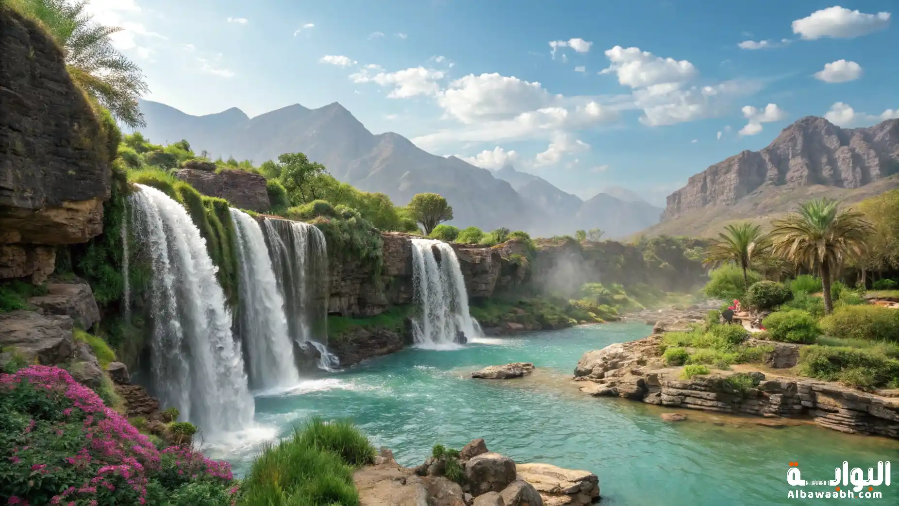 الشلالات في السعودية