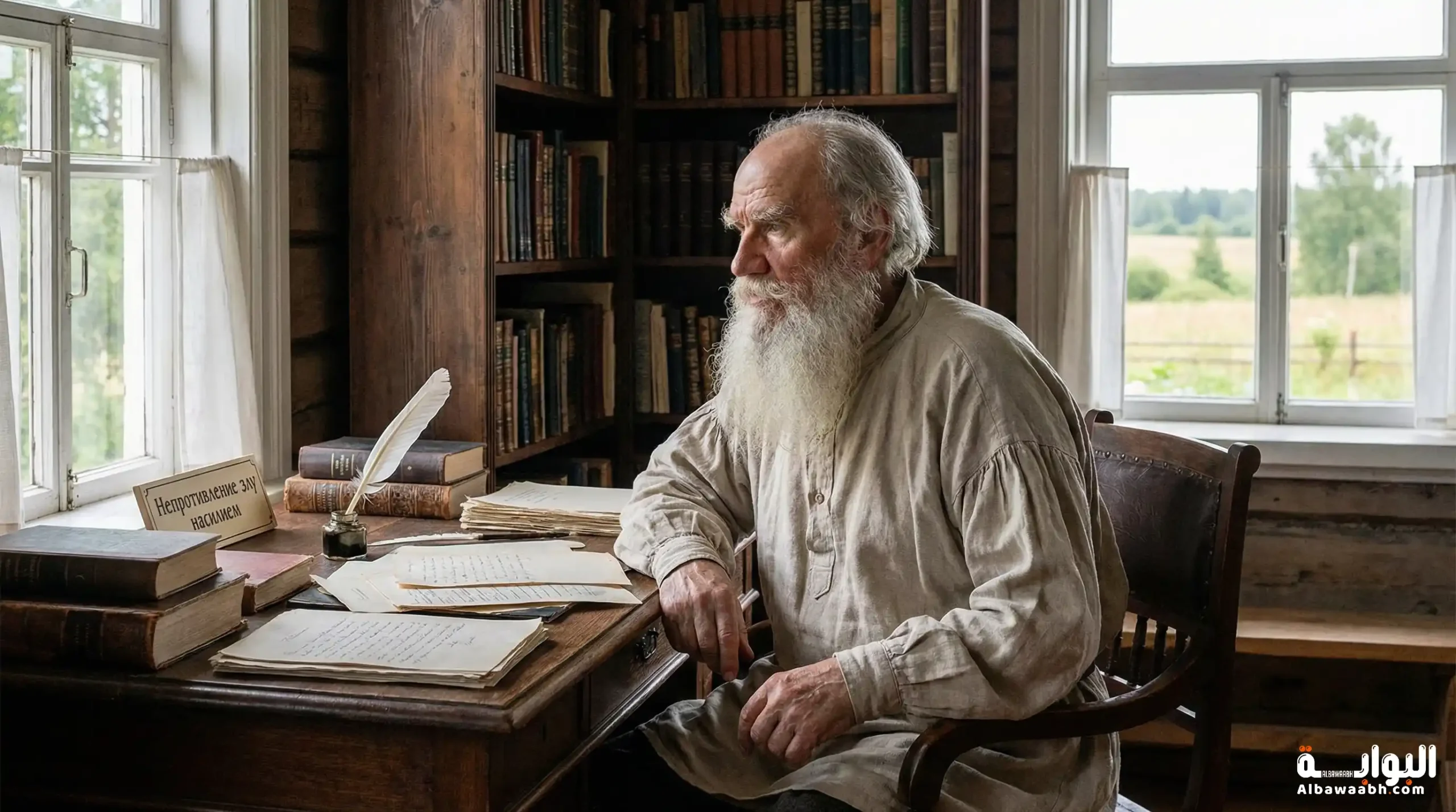 أقوال تولستوي عن السلام والحياة