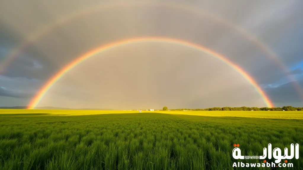 ظاهرة قوس قزح المزدوج