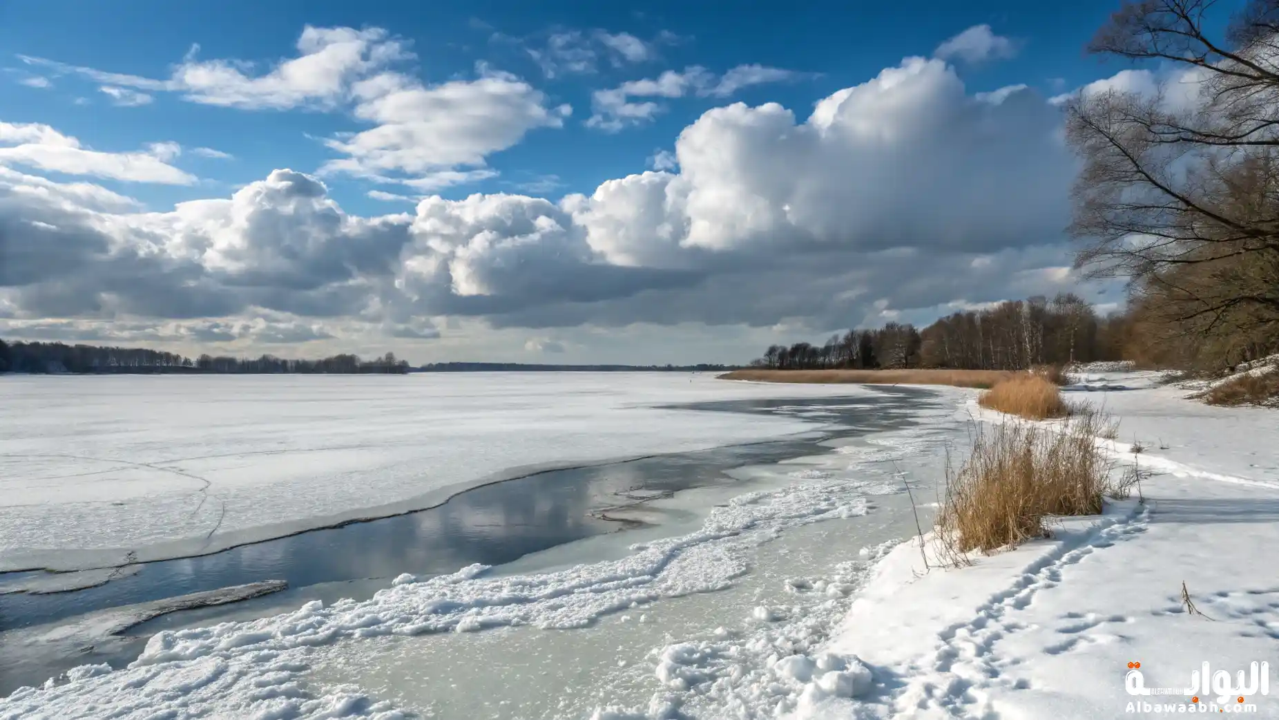 البحيرات المتجمدة التي لا تذوب