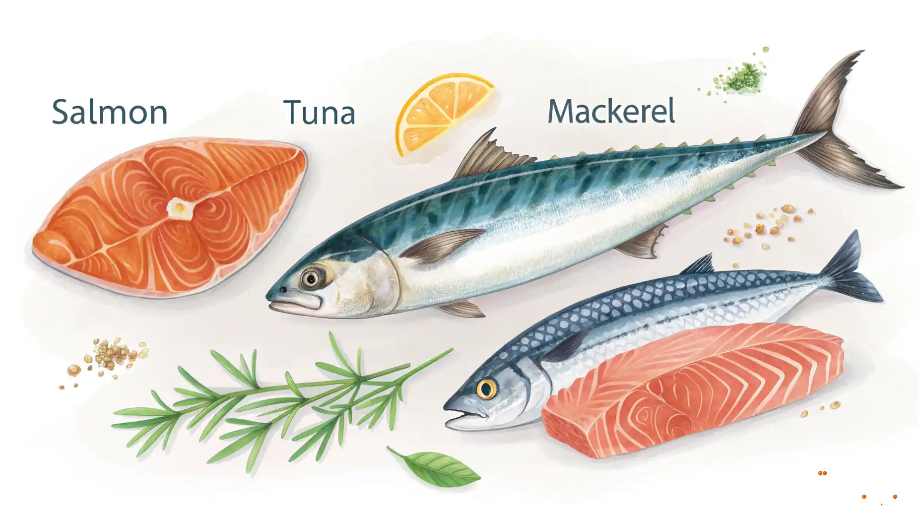 الأسماك الصحية