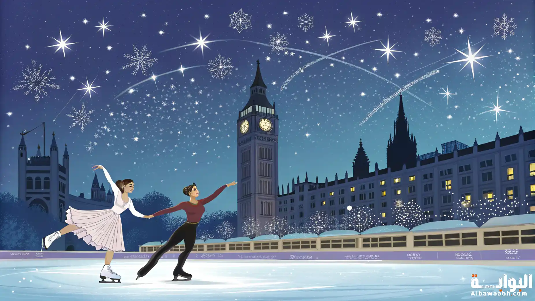 نجوم الرياضات الشتوية: أساطير التزلج على الجليد