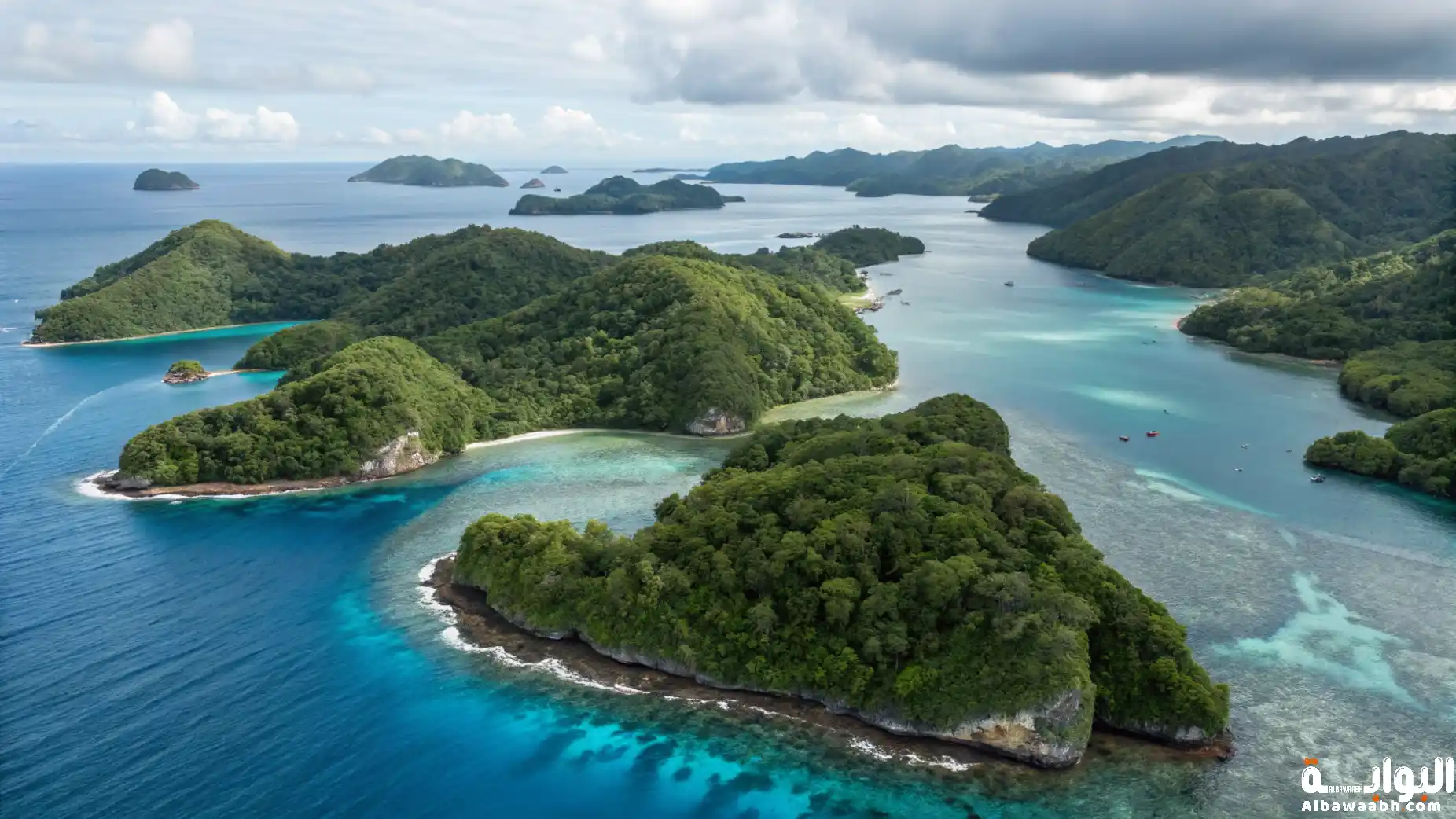 الجزر التي تتحرك من مكانها