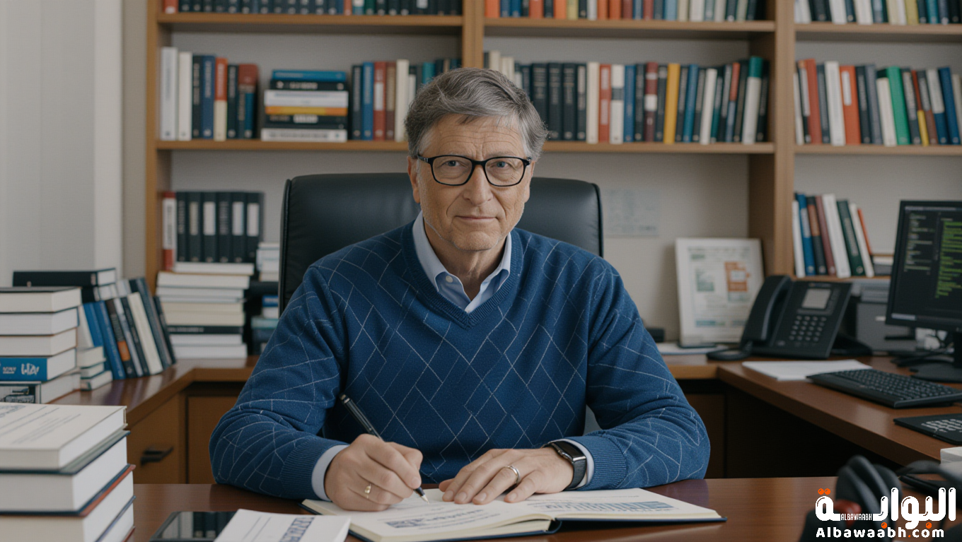 حكم بيل غيتس عن العمل والنجاح