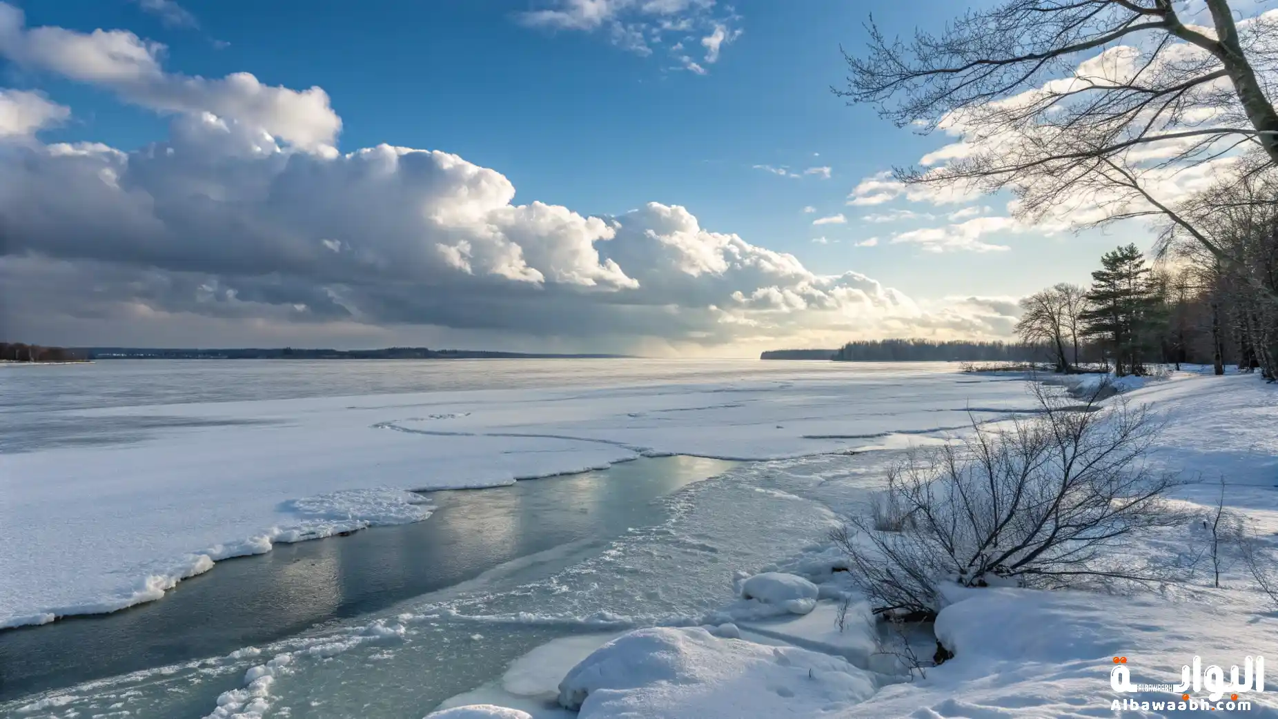 البحيرات المتجمدة التي لا تذوب
