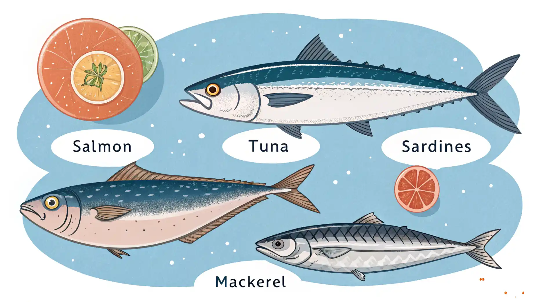 الأسماك الصحية