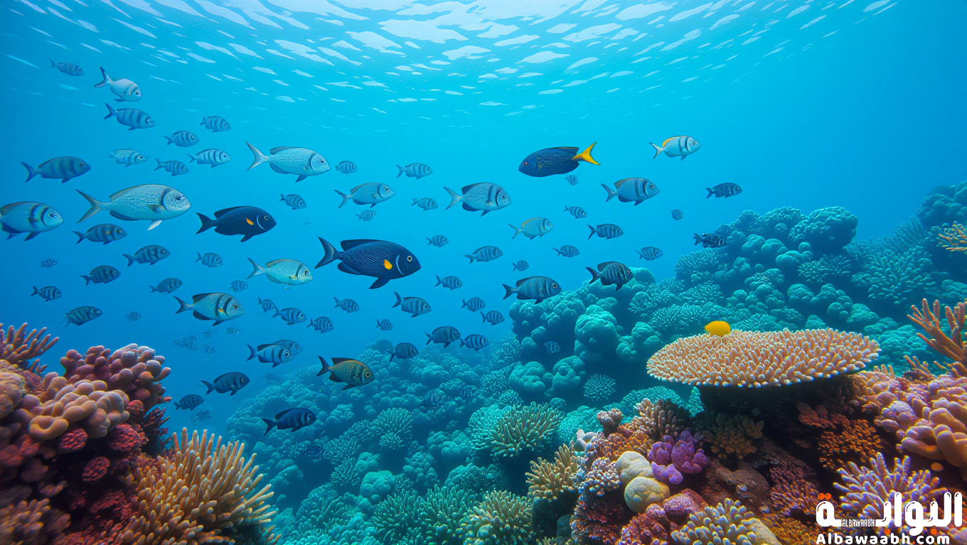 الأسماك النادرة في البحر الأحمر
