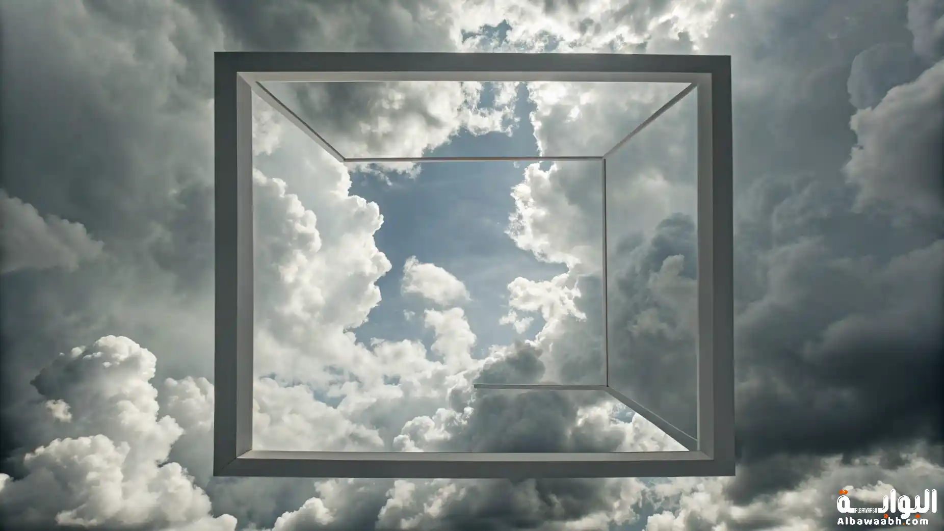 الغيوم المربعة