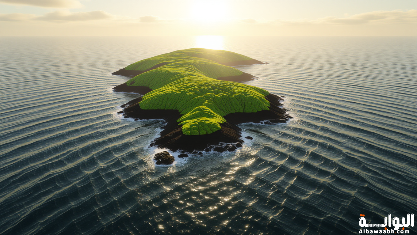 جزر غامضة تختفي وتظهر