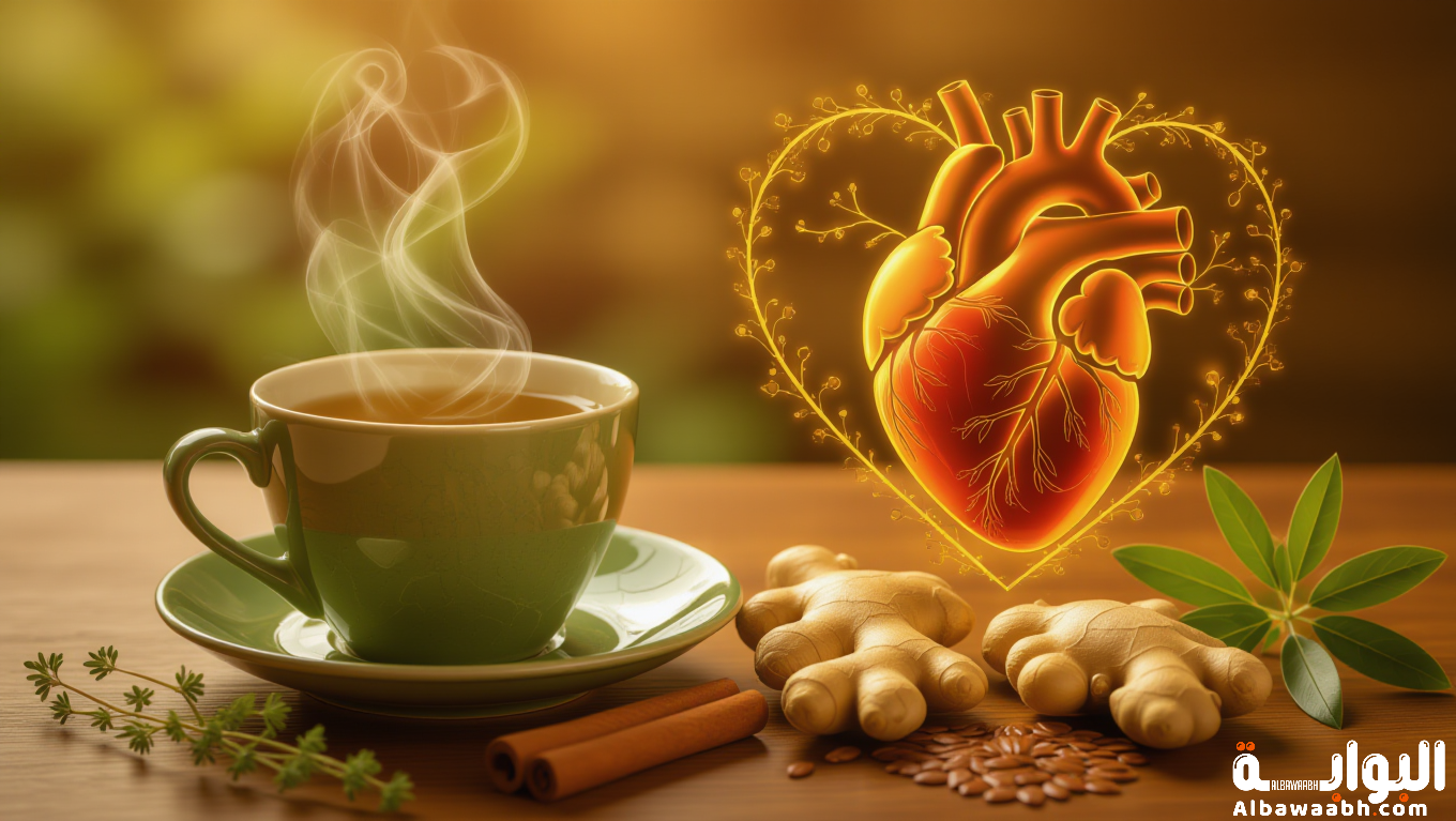 الأعشاب الشعبية ودورها في تحسين صحة القلب والأوعية الدموية